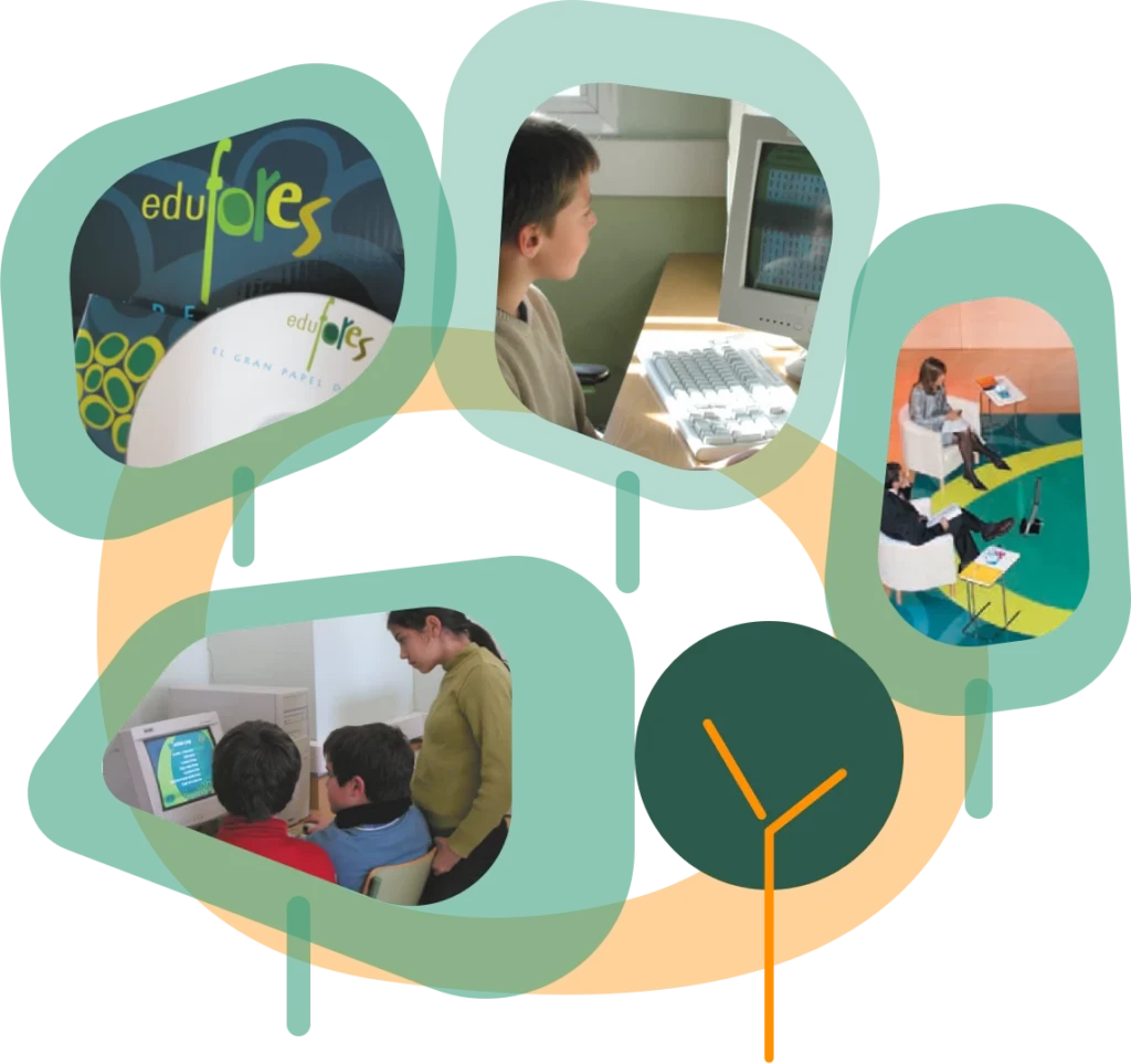 Fotos proyectos Edufores en ilustración de árboles